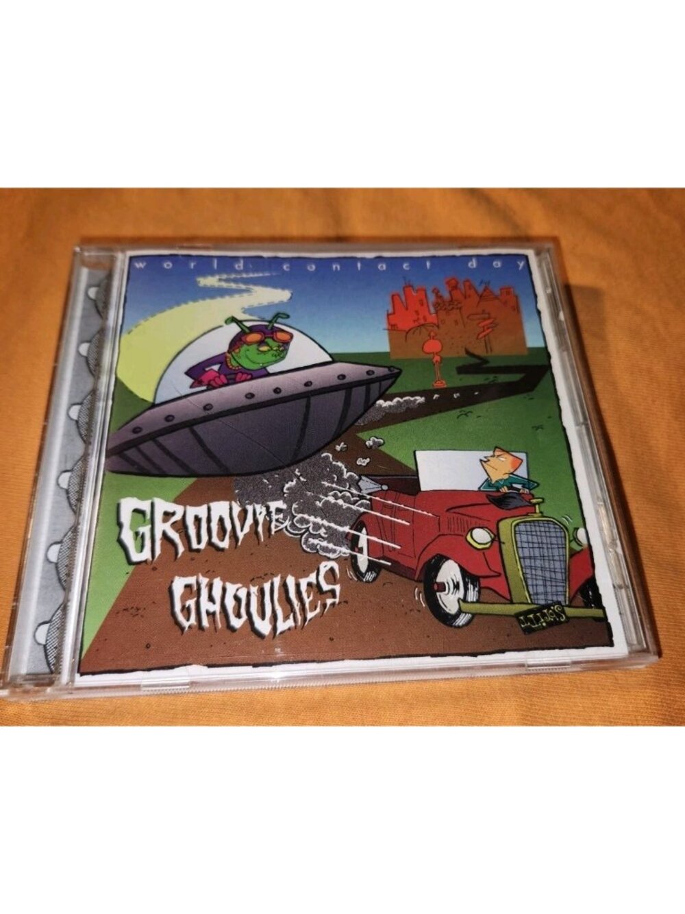 GROOVIE GHOULIES -World Contact Day CD-Lookout-151CD